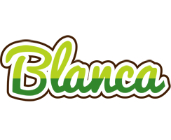 Blanca golfing logo