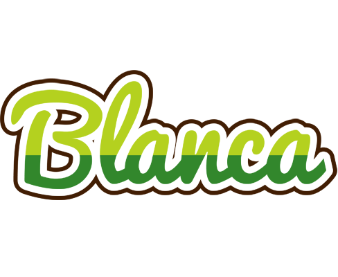 Blanca golfing logo