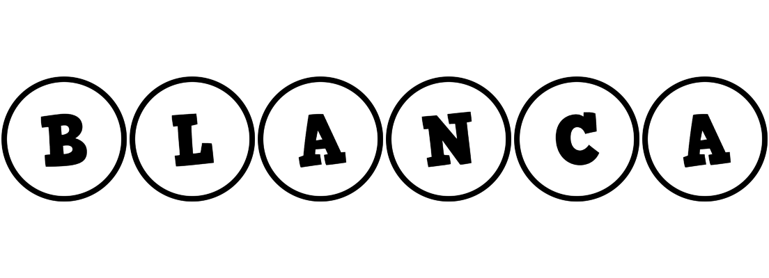 Blanca handy logo