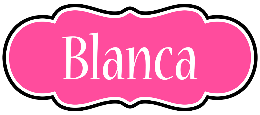 Blanca invitation logo