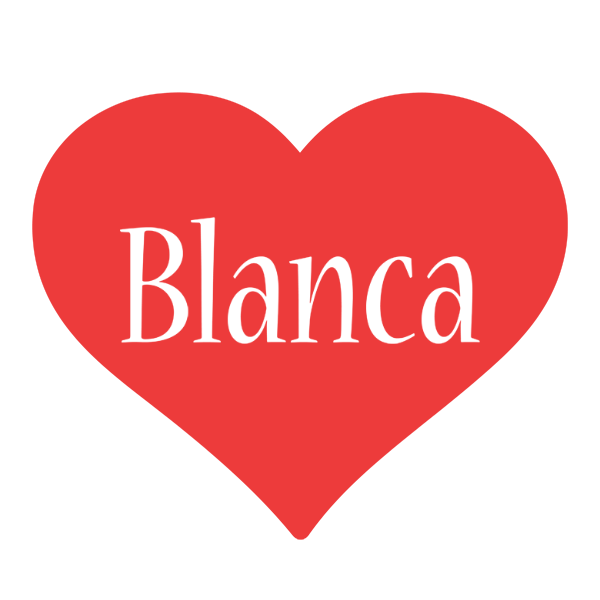 Blanca love logo