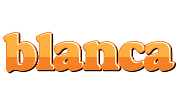 Blanca orange logo