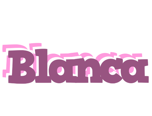 Blanca relaxing logo
