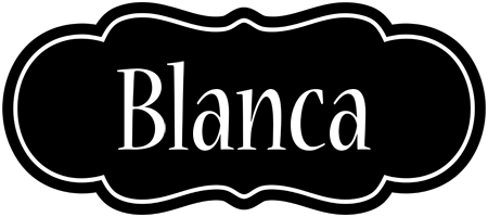 Blanca welcome logo