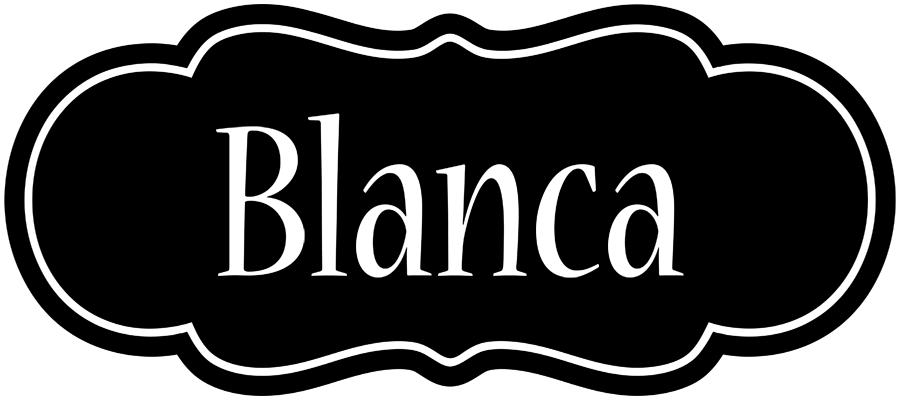 Blanca welcome logo