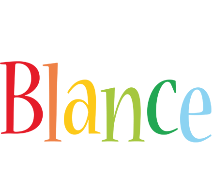 Blance birthday logo