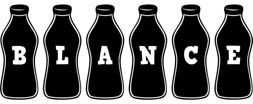 Blance bottle logo