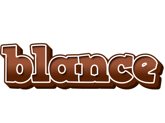 Blance brownie logo