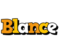 Blance cartoon logo