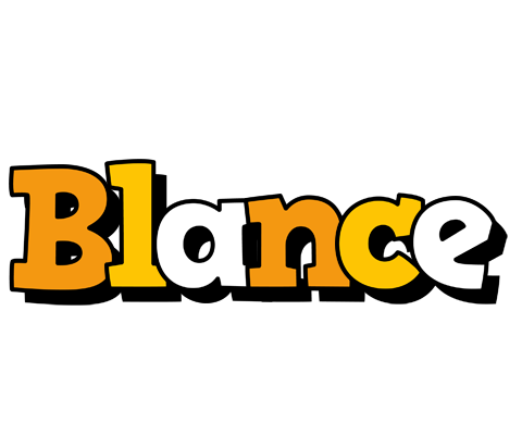 Blance cartoon logo