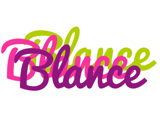 Blance flowers logo
