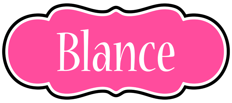 Blance invitation logo