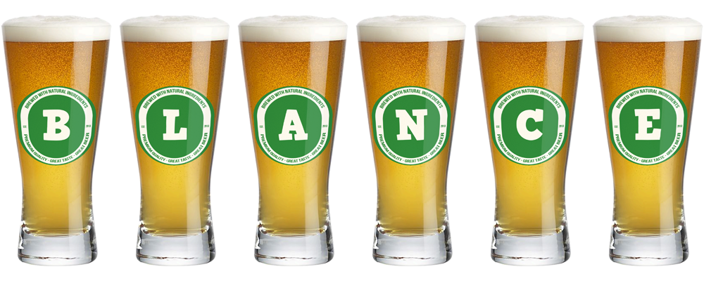 Blance lager logo