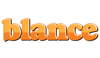 Blance orange logo