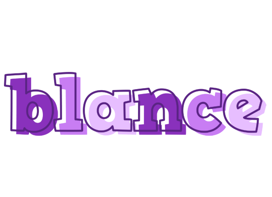 Blance sensual logo
