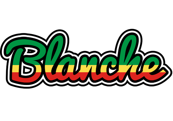 Blanche african logo