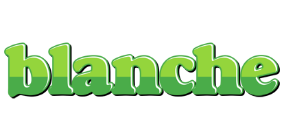 Blanche apple logo