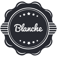 Blanche badge logo