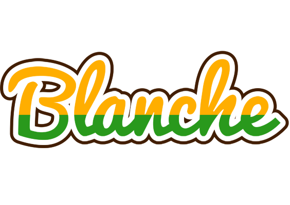Blanche banana logo