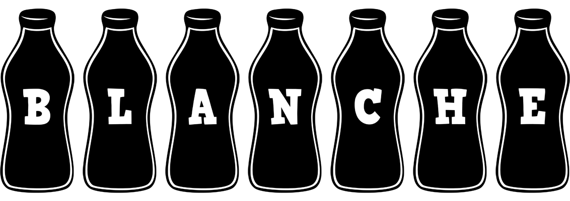 Blanche bottle logo