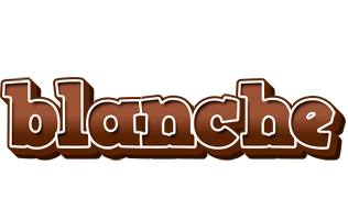 Blanche brownie logo