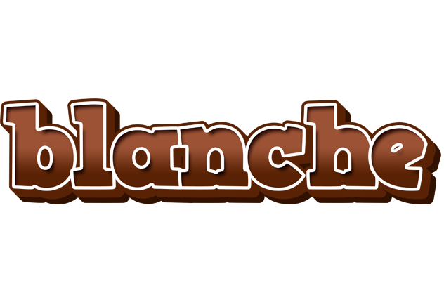 Blanche brownie logo