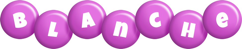 Blanche candy-purple logo