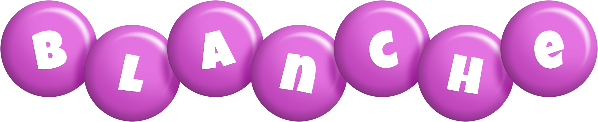 Blanche candy-purple logo