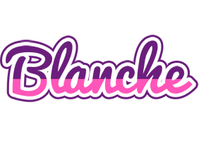 Blanche cheerful logo