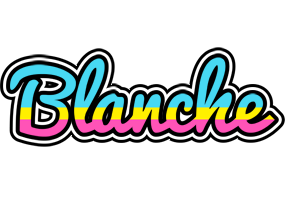 Blanche circus logo