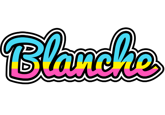 Blanche circus logo