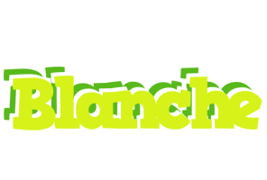 Blanche citrus logo