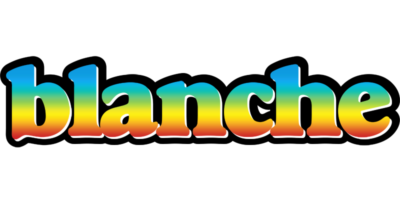 Blanche color logo