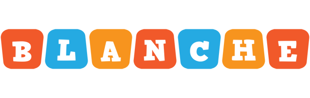 Blanche comics logo