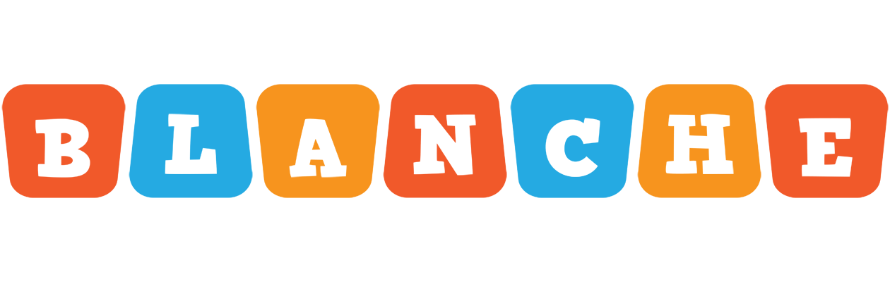 Blanche comics logo