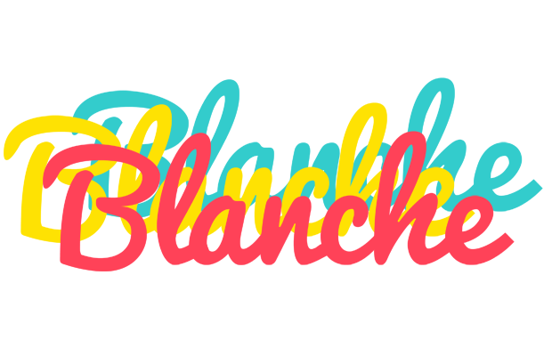 Blanche disco logo