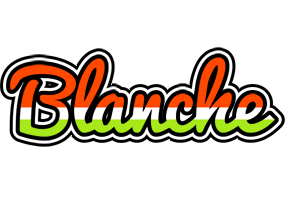 Blanche exotic logo