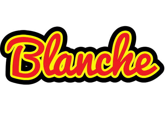 Blanche fireman logo