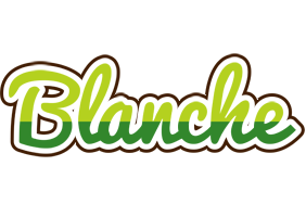 Blanche golfing logo