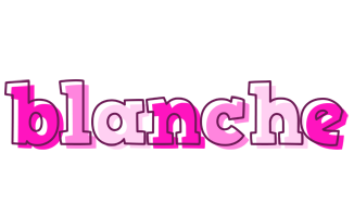 Blanche hello logo