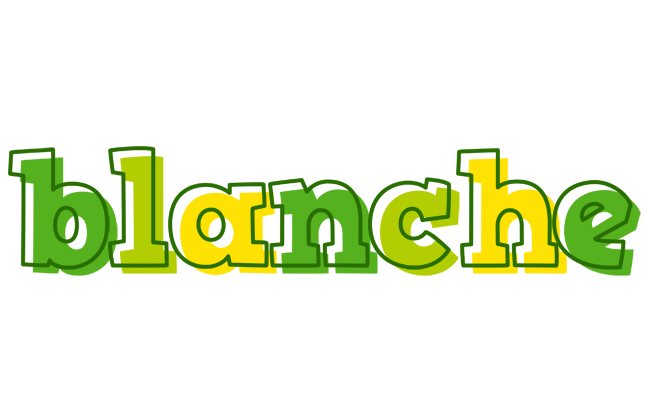 Blanche juice logo