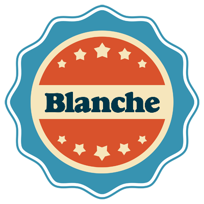 Blanche labels logo