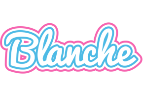Blanche outdoors logo