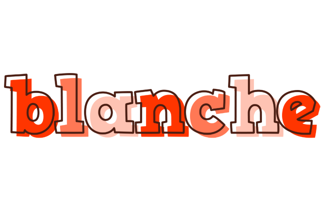 Blanche paint logo