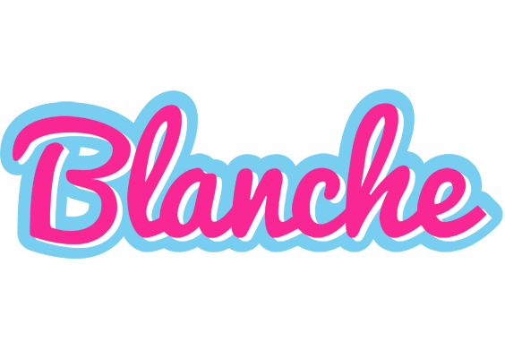 Blanche popstar logo