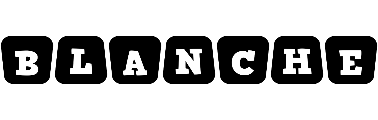 Blanche racing logo