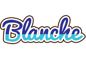 Blanche raining logo