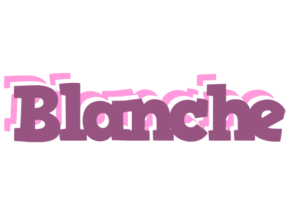 Blanche relaxing logo
