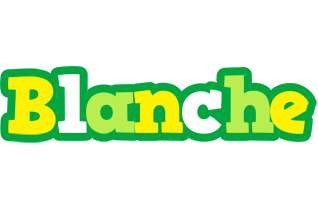 Blanche soccer logo