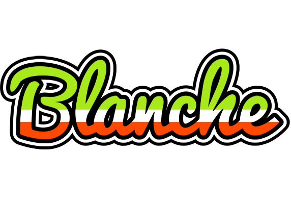 Blanche superfun logo